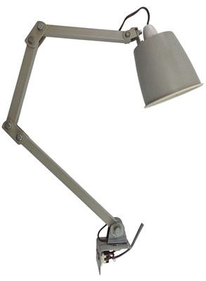 Lot 650 - MEMLITE - MID-CENTURY INDUSTRIAL / ARCHITECT'S DESK LAMP