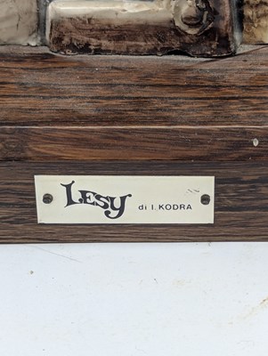 Lot 1 - IBRAHIM KODRA FOR GIUSEPPE ROSSICONE - STUDIO SCULPTURE
