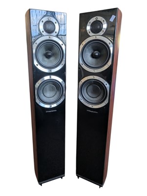 Lot 408 - WHARFEDALE - TWO 2009 DIAMOND 10.4 FLOOR STANDING SPEAKERS