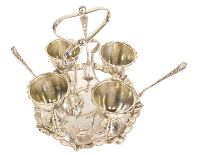 Lot 248 - MOTOR TORPEDO BOAT 35 - ORIGINAL PRESENTATION CONDIMENT SET