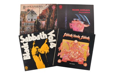 Lot 432 - FOUR LATE 20TH CENTURY BLACK SABBATH LP VINYL RECORDS
