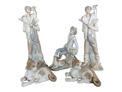 Lot 94 - LLADRO - COLLECTION OF LATE 20TH CENTURY PORCELAIN FIGURES