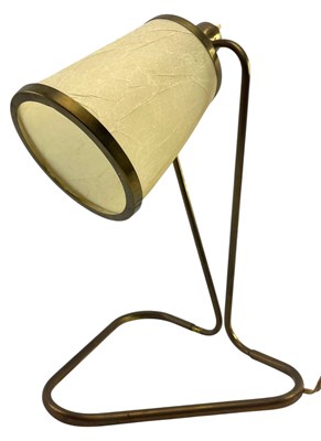 Lot 131 - MANNER OF RUPERT NIKOLL - MID CENTURY ADJUSTABLE DESK LAMP