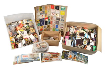 Lot 520 - COLLECTION OF 20TH CENTURY MATCHBOXES & CIGARETTE CARDS