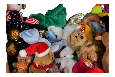 Lot 587 - BEANIE BABIES - COLLECTION OF X50 ORIGINAL TY BEANIE BABIES