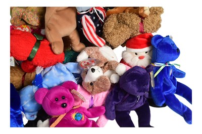 Lot 587 - BEANIE BABIES - COLLECTION OF X50 ORIGINAL TY BEANIE BABIES