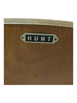 Lot 558 - HUNT FURNITURE - MID CENTURY ART DECO WALNUT DRESSING TABLE