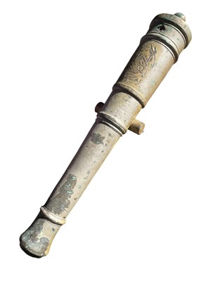Lot 550 - 18TH CENTURY SHIPS CANNON - DUTCH EAST INDIA COMPANY