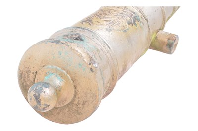 Lot 550 - 18TH CENTURY SHIPS CANNON - DUTCH EAST INDIA COMPANY