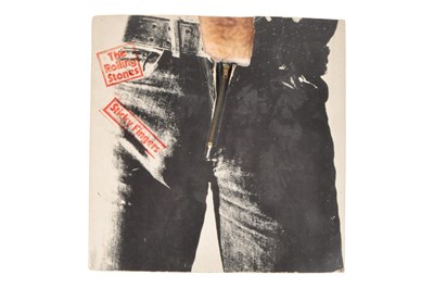 Lot 434 - THE ROLLING STONES - COC 59100 - STICKY FINGERS LP VINYL RECORD