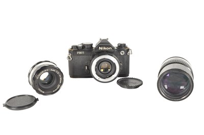 Lot 315 - NIKON - VINTAGE 20TH CENTURY FM2 35MM SLR & LENSES