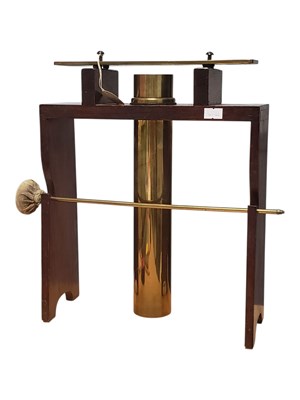 Lot 342 - 20TH CENTURY TRENCH ART STYLE TABLE GONG