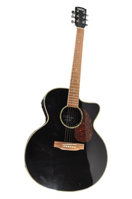 Lot 424 - VINTAGE - LATE 20TH CENTURY JOHN HORNBY SKEWES ELECTRO ACOUSTIC GUITAR