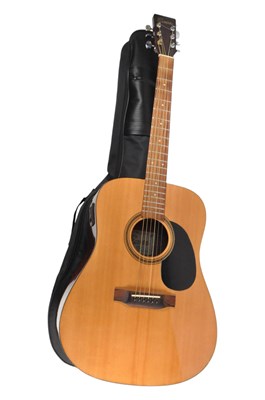 Lot 425 - ENCORE - LATE 20TH CENTURY VINTAGE ELECTRO ACOUSTIC GUITAR EA255