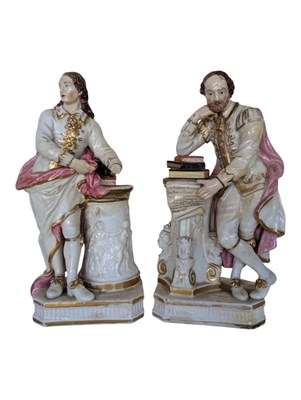 Lot 127 - TWO EARLY 19TH CENTURY DERBY PORCELAIN CLASSICAL FIGURES