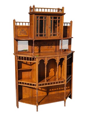 Lot 750 - 19TH CENTURY VICTORIAN AESTHETIC MOVEMENT CHIFFONIER SIDEBOARD