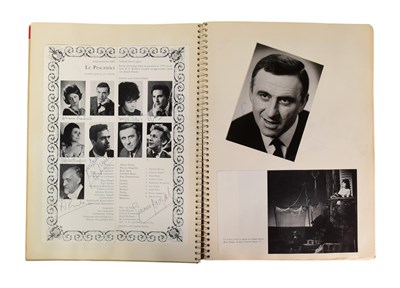 Lot 103 - OPERA - LARGE ALBUM OF C1960S & EARLIER AUTOGRAPHS