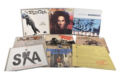 Lot 445 - SMALL COLLECTION OF REGGAE & SKA VINYL RECORDS