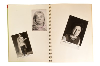 Lot 182 - OPERA - LARGE ALBUM OF C1960S & EARLIER AUTOGRAPHS