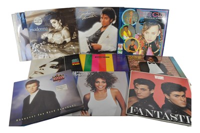 Lot 446 - COLLECTION OF LATE 20TH CENTURY POP VINYL LP RECORDS