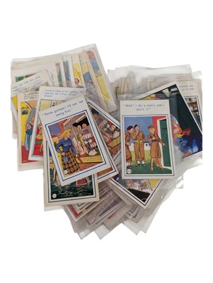 Lot 485 - COLLECTION OF VINTAGE MID CENTURY NOVELTY ADULT POSTCARDS