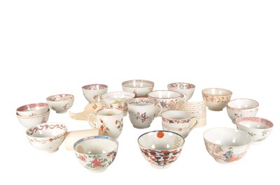 Lot 155 - COLLECTION OF 18TH / 19TH CENTURY NEWHALL AND STAFFORDSHIRE CHINESE EXPORT WARE