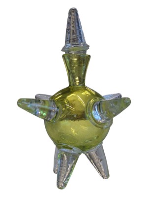 Lot 160 - VINTAGE MID 20TH CENTURY STUDIO ART GLASS DECANTER
