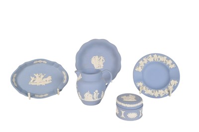 Lot 167 - WEDGWOOD - COLLECTION OF 20TH CENTURY JASPERWARE MINIATURES