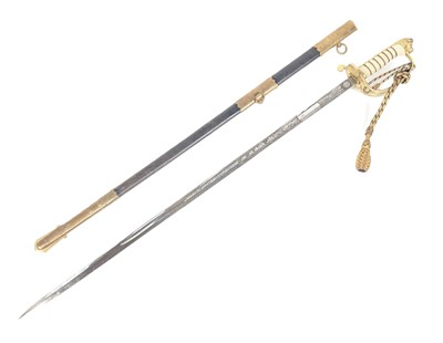 Lot 160 - QUEEN ELIZABETH II BRITISH 1827 PATTERN SWORD