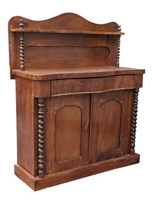 Lot 740 - 19TH CENTURY VICTORIAN MAHOGANY CHIFFONIER