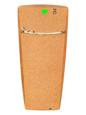 Lot 578 - BRITISH MODERN DESIGN - MID CENTURY TEAK ATOMIC WALL MIRROR
