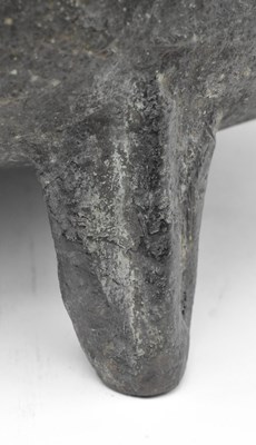 Lot 72 - 17TH CENTURY CAST BRONZE TRAVELLER'S CAULDRON
