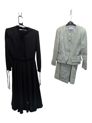 Lot 357 - TWO MID TO LATE 20TH CENTURY VINTAGE DESIGNER DRESSES