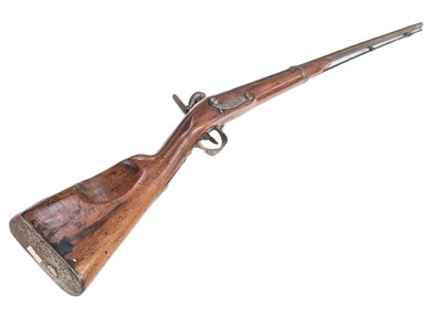 Lot 175 - 19TH CENTURY PERCUSSION CAP MUSKET RIFLE