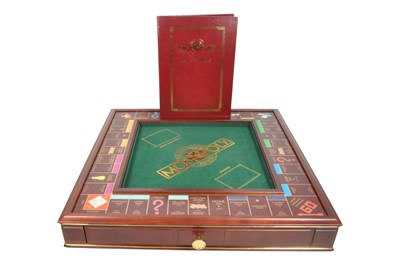Lot 371 - FRANKLIN MINT - COLLECTOR'S LIMITED EDITION MONOPOLY GAMES BOARD