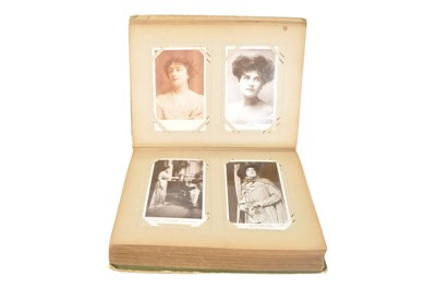 Lot 469 - ALBUM OF EARLY & MID 20TH CENTURY ACTRESS POSTCARDS