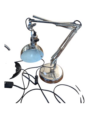 Lot 597 - COLLECTION OF FOUR CONTEMPORARY DESK TOP LAMPS