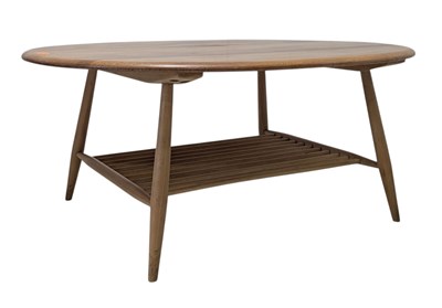 Lot 209 - ERCOL - MODEL 454 - MID CENTURY CIRCA 1970S ELM COFFEE TABLE
