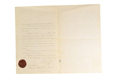 Lot 91 - HISTORY - FABRE GEFFRARD - PRESIDENT OF HAITI 1859-1867