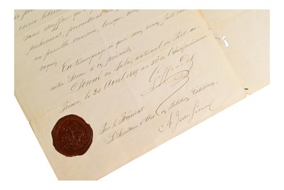 Lot 91 - HISTORY - FABRE GEFFRARD - PRESIDENT OF HAITI 1859-1867