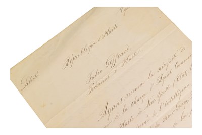 Lot 91 - HISTORY - FABRE GEFFRARD - PRESIDENT OF HAITI 1859-1867
