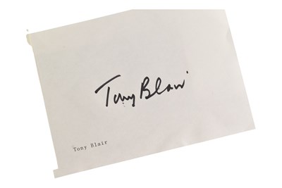 Lot 15 - BRITISH PRIME MINISTERS - COLLECTION OF AUTOGRAPHS