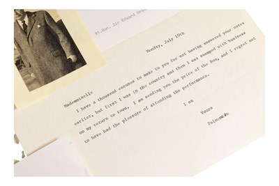 Lot 15 - BRITISH PRIME MINISTERS - COLLECTION OF AUTOGRAPHS