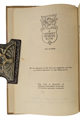 Lot 5 - WODEHOUSE, P. G. 1946 MONEY IN THE BANK: SIGNED, FIRST EDITION, REVIEW COPY
