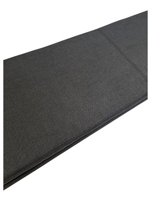 Lot 601 - CONTEMPORARY DESIGNER UPHOLSTERED OTTOMAN BENCH