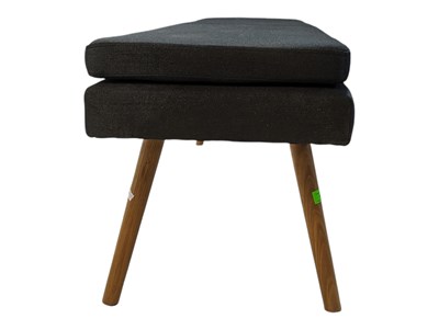Lot 601 - CONTEMPORARY DESIGNER UPHOLSTERED OTTOMAN BENCH
