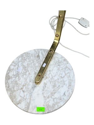 Lot 614 - HARVEY GUZZINI MANNER - MID CENTURY FLOOR STANDING ARC LAMP