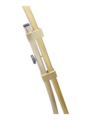 Lot 614 - HARVEY GUZZINI MANNER - MID CENTURY FLOOR STANDING ARC LAMP
