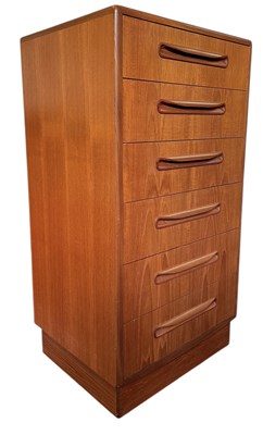 Lot 66 - V. B. WILKINS FOR G PLAN - FRESCO RANGE - TEAK CHEST OF DRAWERS