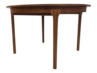 Lot 630 - MACINTOSH FURNITURE - MID CENTURY TEAK EXTENDING DINING TABLE